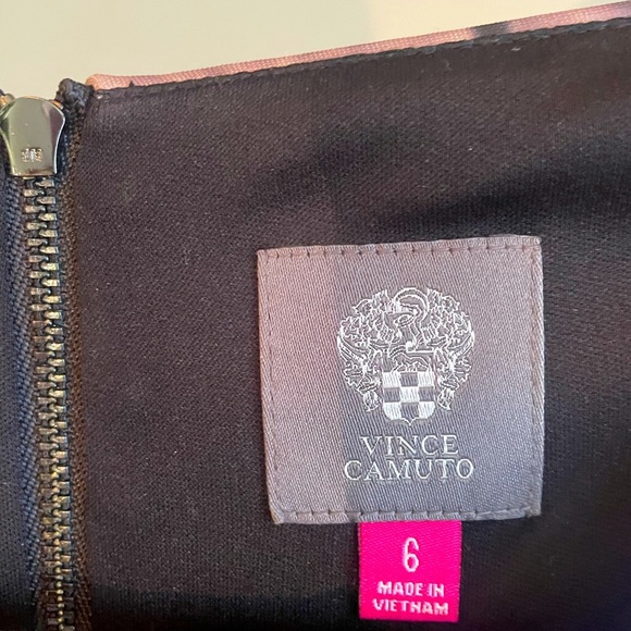 Vince Camuto Floral Scuba Dress Size 6 - Picture 2 of 3